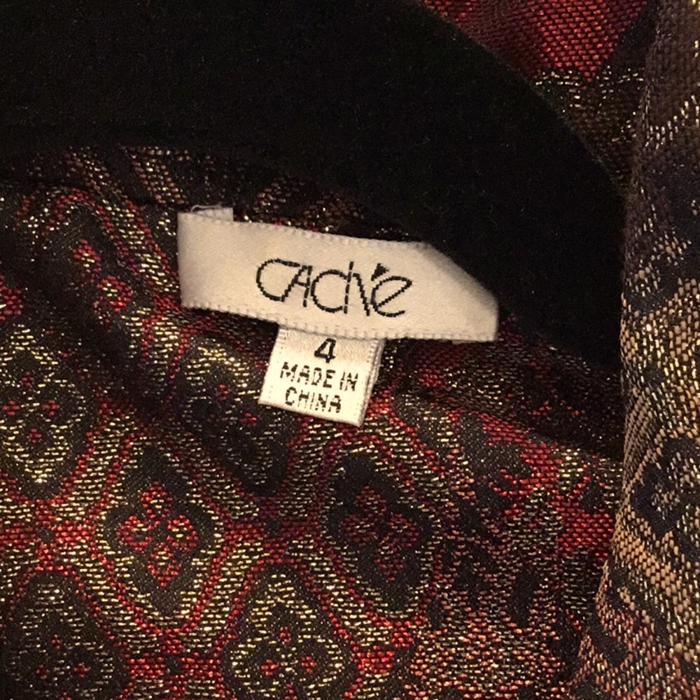 Cache Rare Vintage Multicolor Metallic Jacket - Picture 13 of 14